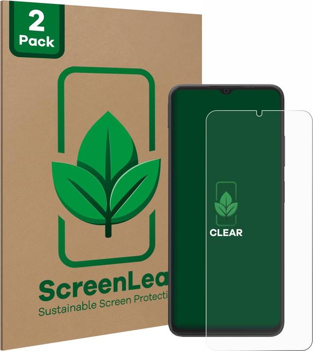 Image du produit ScreenLeaf Film de protection d'écran, Protection d'écran Écologique, Clear, Anti-Rayures (2 pièce(s), Blackview A8 Max)
