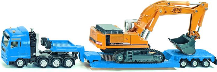 Actual product image Siku Heavy transporter with low bed trailer