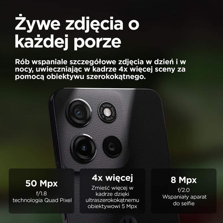 Actual product image Motorola moto g15 power (256 GB, Grey, 6.72", Dual SIM, 50 Mpx, 4G)