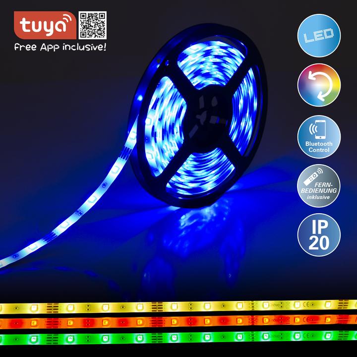 Actual product image Näve LED stripe (RGB, 500 cm, Indoor)