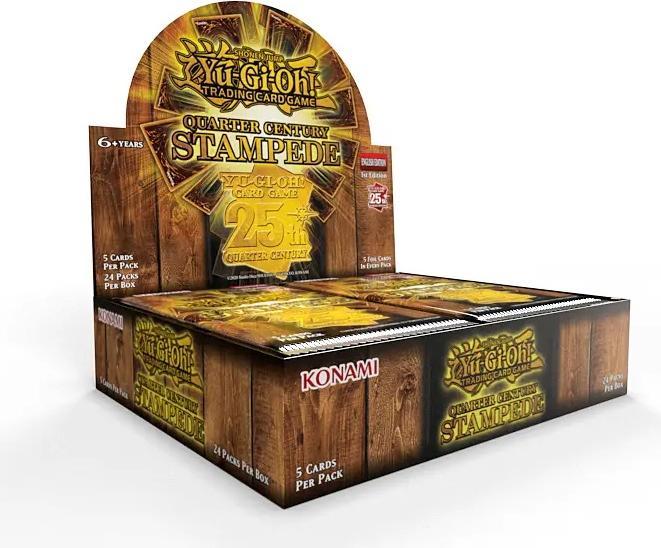 Produktbild Yu-Gi-Oh Quarter Century Stampede Booster Box EN (Englisch, Booster Display)