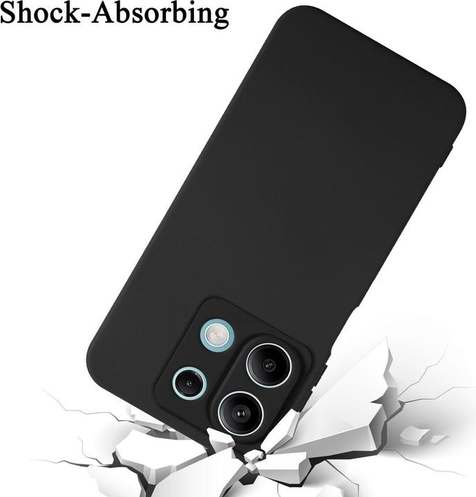 Image du produit Cadorabo Housse pour Redmi Note 13 5G Global TPU dans un design de protection liquide en silicone (Xiaomi Redmi Note 13 5G)