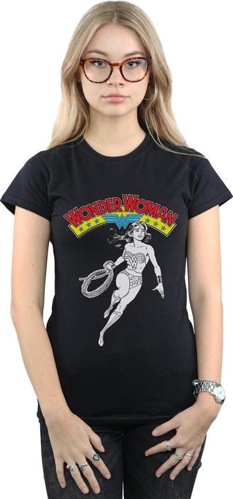 Image du produit - T-shirt WONDER WOMAN LASSO - Femme (XXL)