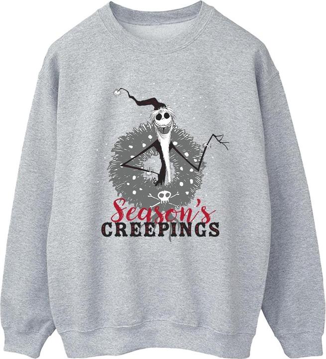 Produktbild Disney The Nightmare Before Christmas Seasons Creepings Wreath Sweatshirt (XL)