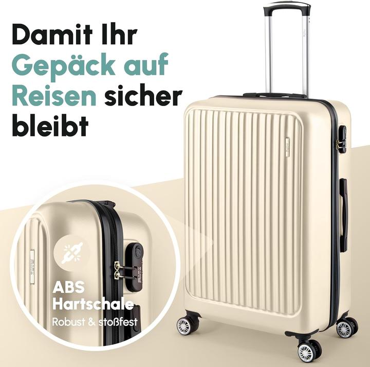 Easy Move ABS Hartschalenkoffer (108 l, L (90 - 115l))