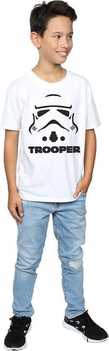 Immagine prodotto Star Wars Maglietta in cotone Stormtrooper per ragazzi (140, 146)