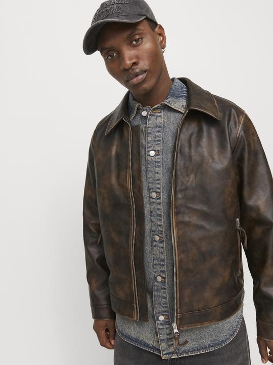 Produktbild Jack & Jones Joraustin Pu Jacket Styd Aw24 (M)