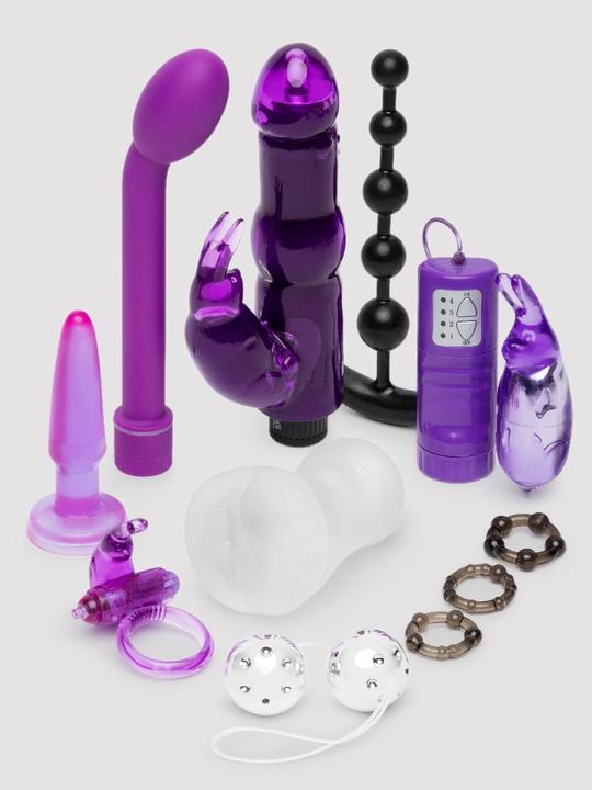 Lovehoney Wild Mega Couples Sex Toy Kit 11 Piece PURPLE