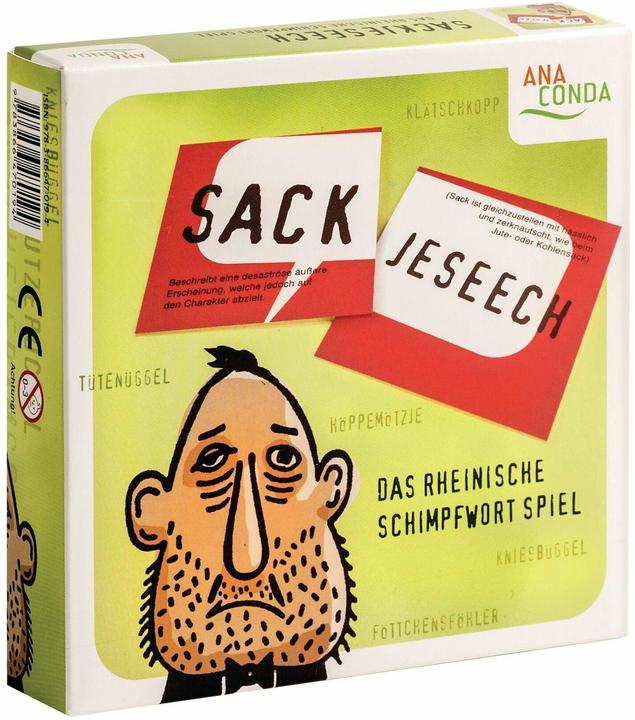Sackjeseech - Das Rheinische Schimpfwortspiel (Deutsch)