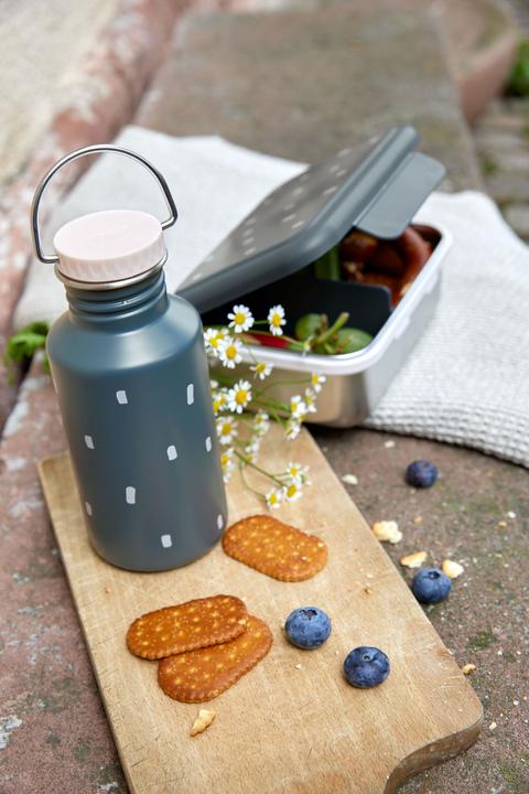 Immagine prodotto Lässig Scatola per il pranzo in acciaio inox Happy Prints blu