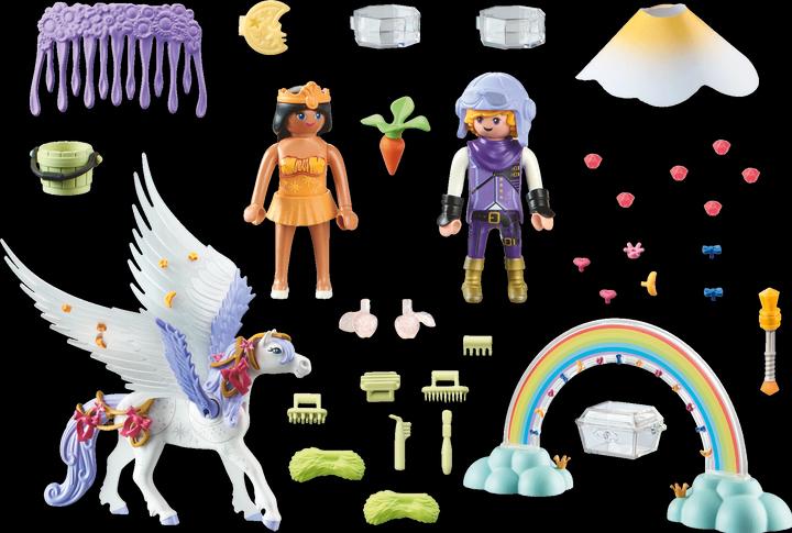 Immagine prodotto Playmobil Pegaso celeste con arcobaleno (71361, Principessa Playmobil)