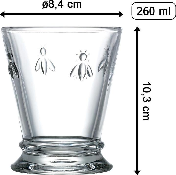 Actual product image La Rochère Whisky tumbler 'Bee' (0.27 l, 1 x)