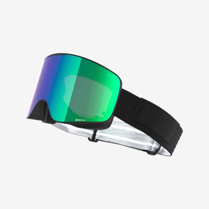 Immagine prodotto Wedze Maschera da sci intercambiabile per adulti/bambini G 900 C HD - Nero
