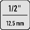 Produktbild Stahlwille Sechskant-Steckschlüsseleinsatz (25 mm)