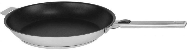 Actual product image Cristel Strate Amovible Stainless Steel Pan Non Stick Ø30cm (30 cm, Frying pan, Stainless steel)