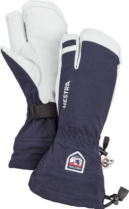 Hestra Army Leather Heli Ski 3-Finger Handschuhe (6, S)