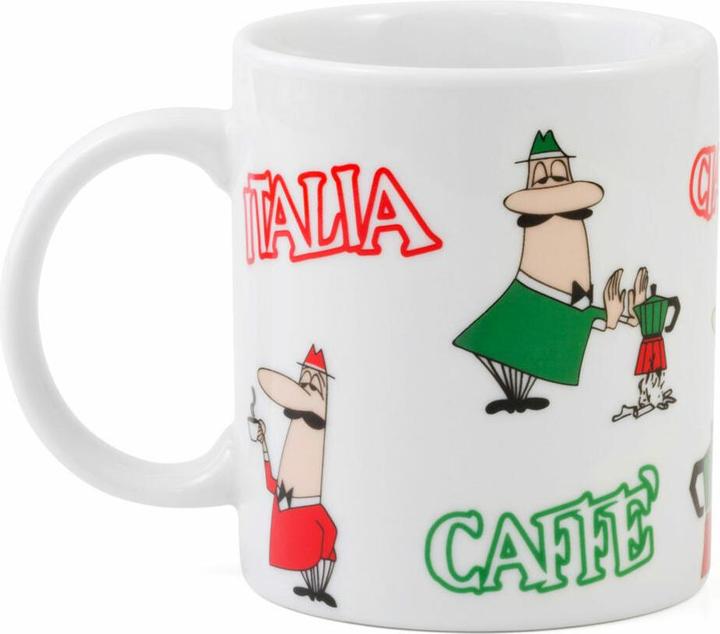 Actual product image Bialetti Kubek Italia Tricolour Little Man (330 ml, 1 x)