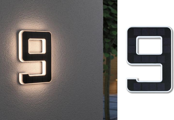 Produktbild Paulmann Solar Hausnummer (20 lm, IP44)