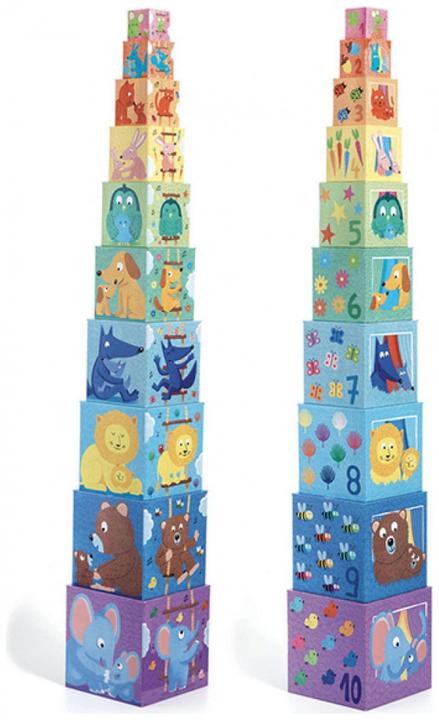 Image du produit Djeco Pyramide Rainbow