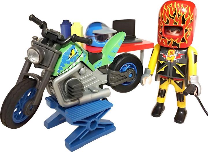 Immagine prodotto Playmobil Tenda laboratorio per spettacoli acrobatici (70552, Playmobil Stunt Show)