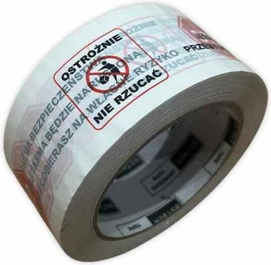 Produktbild Bestpak BSTech bedrucktes Klebeband 48 mm x 100 m „STOP-Sicherheitsband“ 6 Stück. (48 mm)