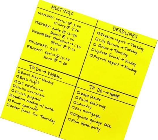 Actual product image Post-it Super Sticky Large Format (28 x 28 cm)