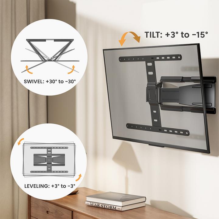 Produktbild Value Ultra-Slim Full-Motion (Wand, 90", 50 kg)