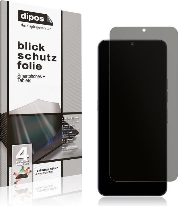 Actual product image Dipos Screen Protector 4-Way Privacy (1 Piece, Umidigi A15c)
