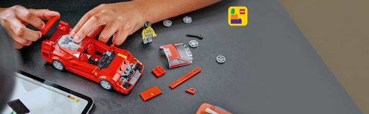 Image du produit LEGO Ferrari F40 supercar (76934, LEGO Speed Champions)