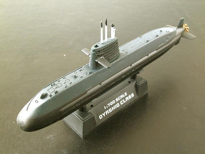 Actual product image Easy Model Submarine - JMSDF Oyashio Class