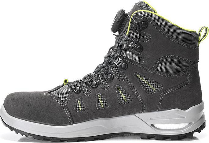 Produktbild Maddox ELTEN Berufsstiefel RILEY XXF BOA® GTX grey-lime Mid ESD O2 WR CI Gr. 43 (O2, 43)