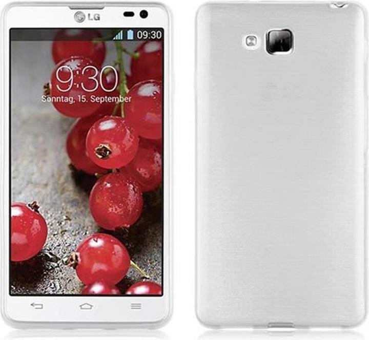 Actual product image Cadorabo TPU Brushed Cover (LG Optimus L9 II)