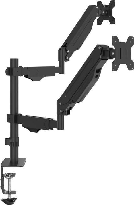 Actual product image VidaXL Double monitor arm for max 27 inch VESA 75/100 mm 20 kg (27")