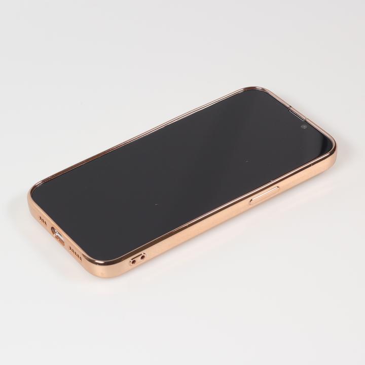 Produktbild PhoneLook Hülle Gummi Bronze mit Ring (Apple iPhone 13)