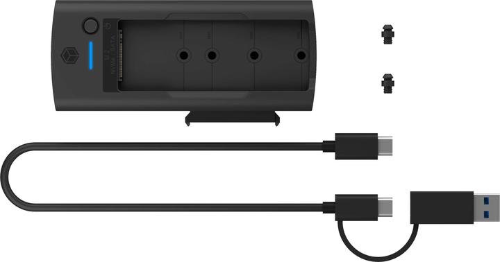 Immagine prodotto Icy Box DockingStation per unità SSD NVMe M.2 e SATA IB-180MS-C31