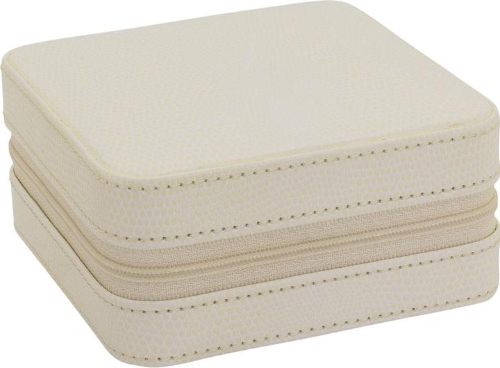 Friedrich Stylish cream travel jewellery box Milano 20143-9