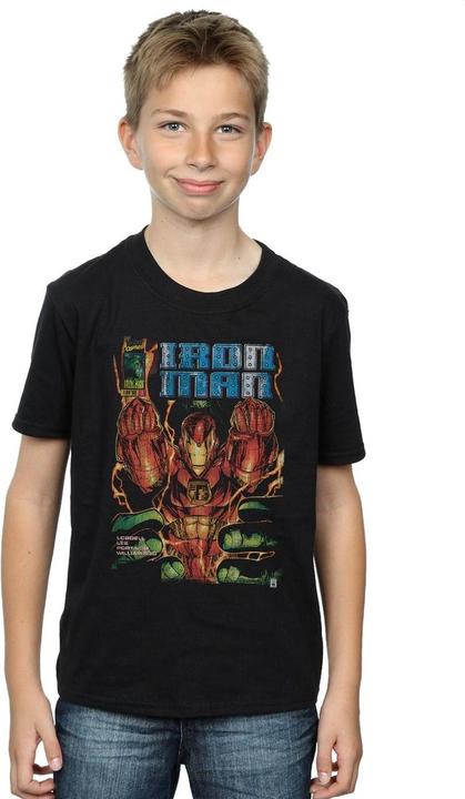 Produktbild Iron Man Comic Book Cover TShirt Jungen (152, 158)