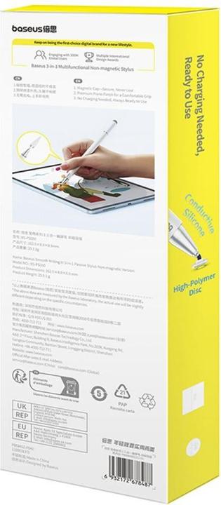 Image du produit Baseus Smooth Writing III stylus Non-magnetic version (white)