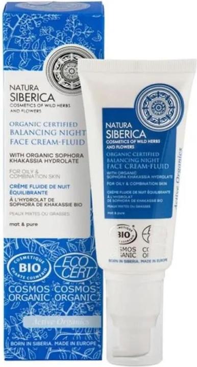 Produktbild Natura Siberica Balancing Night Face Cream-Fluid (50 ml, Nachtcreme)
