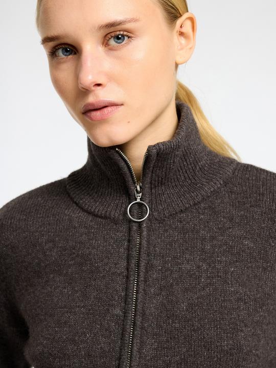 Image du produit Selected Femme Pull demi-zip en tricot (S)