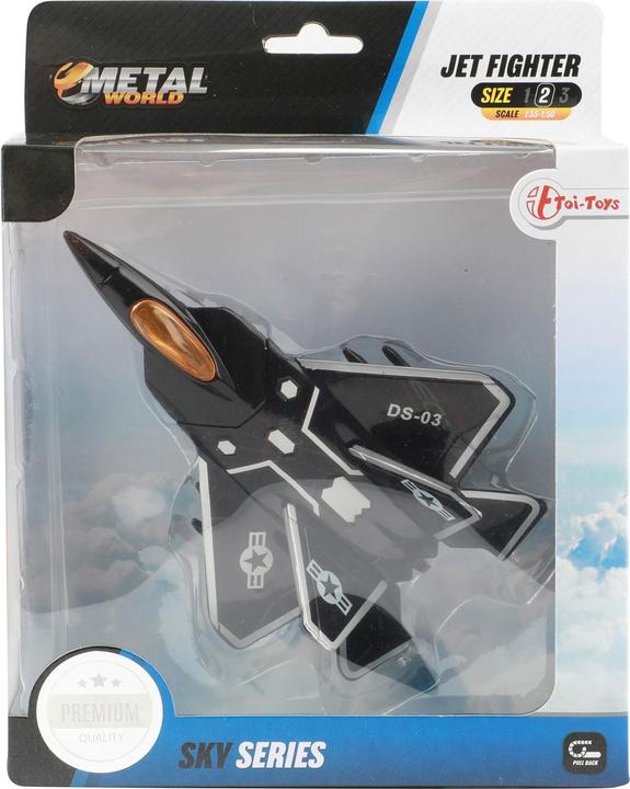 Immagine prodotto Toi-Toys Aereo da combattimento retrattile in metallo