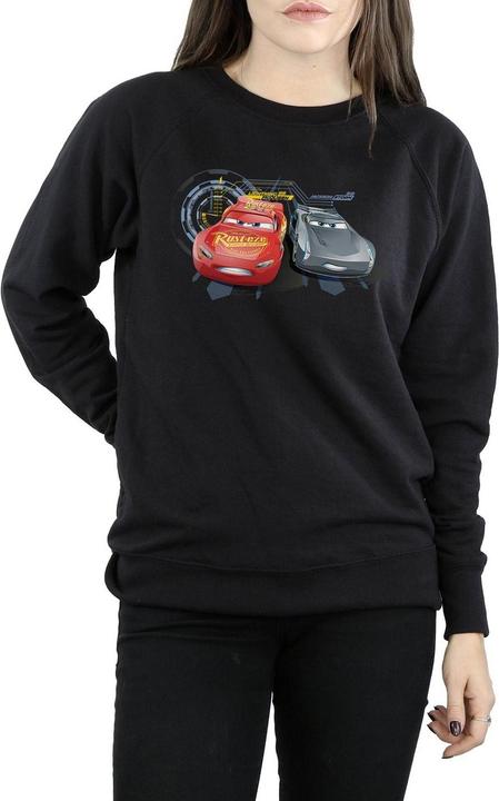Actual product image Disney Womens/Ladies Cars Lightning Vs Storm Sweatshirt (M)