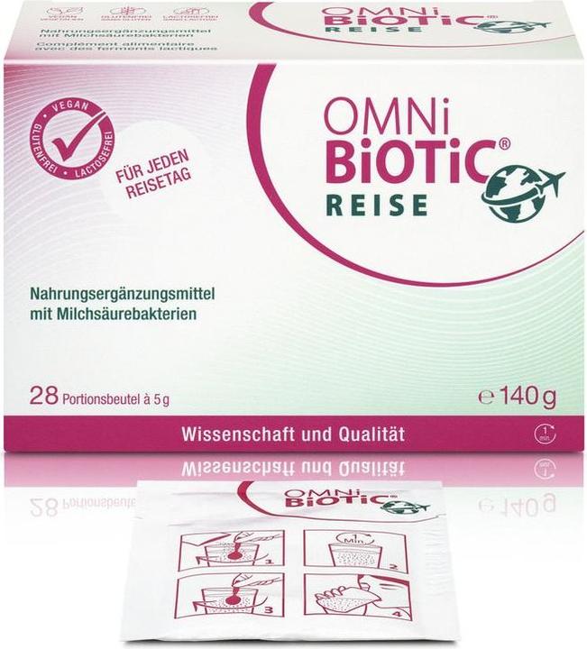 Produktbild Omni Biotic Reise (neu) Plv (28 Stück, Pulver, 191 g)