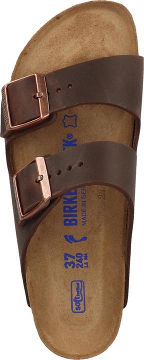 Produktbild Birkenstock Arizona Weichbettung Fettleder Nubuk Schmal (46)