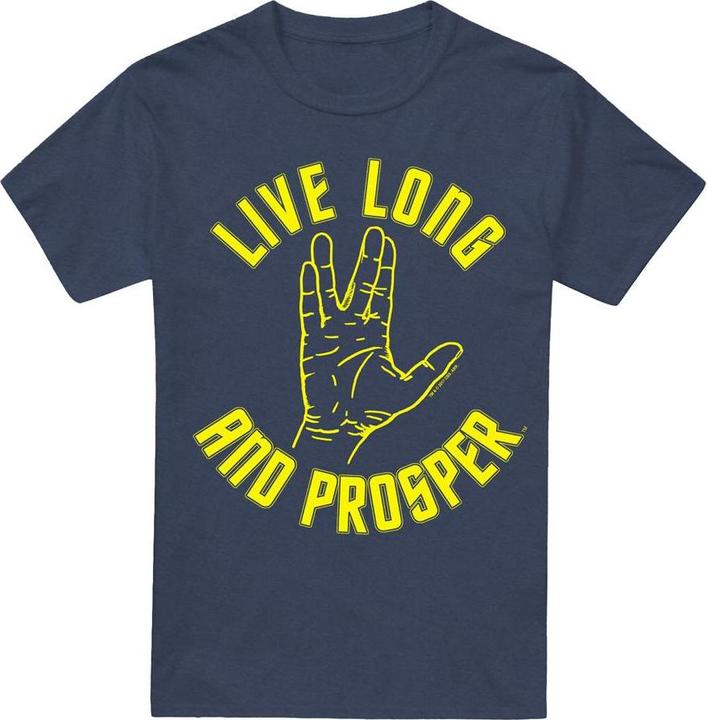 Actual product image Unisex Adult Live Long Hand T-Shirt (L)