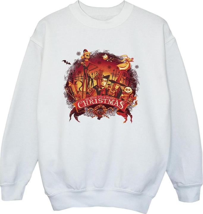 Produktbild Disney The Nightmare Before Christmas Scary Christmas Sweatshirt Jungen (140, 146)