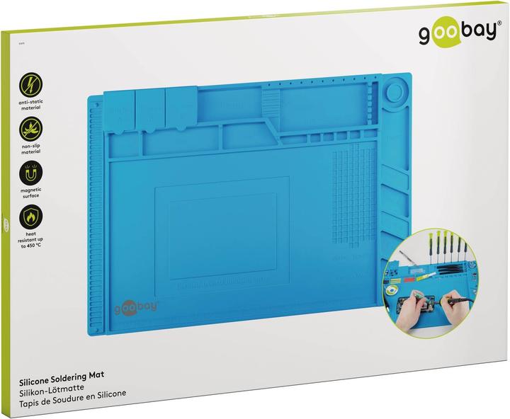 Actual product image Goobay Silicone soldering mat (Storage)