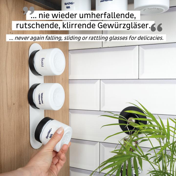 Produktbild Silwy Feinkost-Magnetgläser-Set, 125 ml (0.13 l)