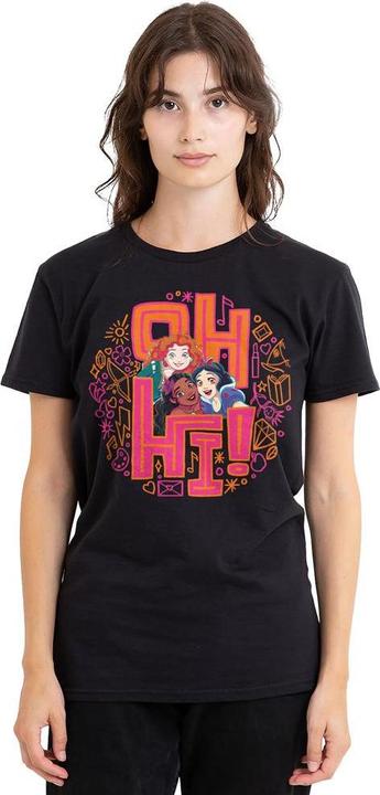 Immagine prodotto Disney Princess Oh Hi! Maglietta Merida Moana Biancaneve Adulto Unisex (M)