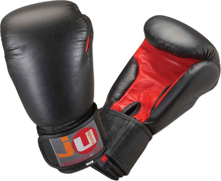 Actual product image Ju-Sports Boxing gloves black / red (10 OZ, 10)